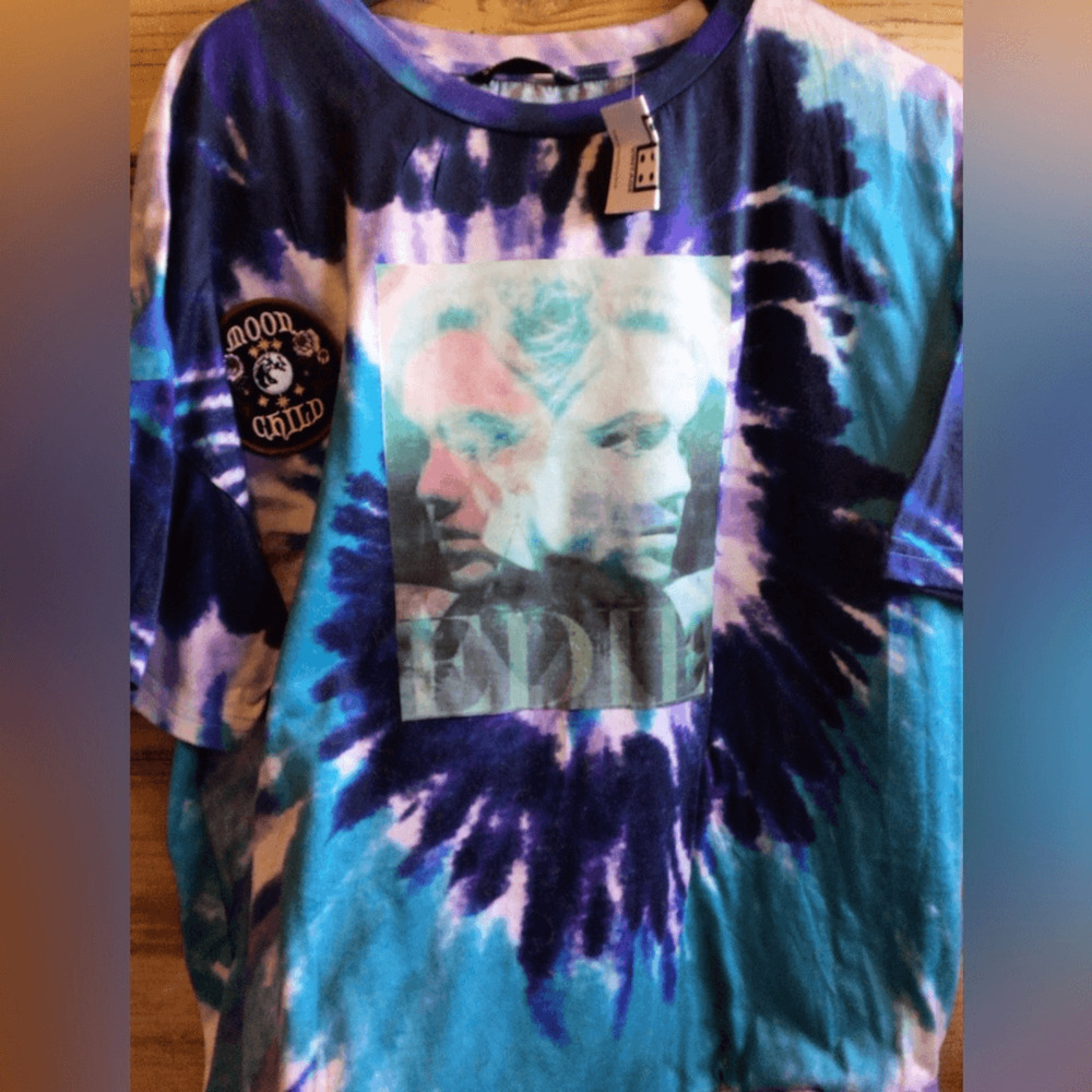 NEW! Upcycled Edie Sedgwick tie dye